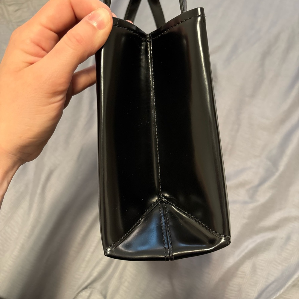 kate spade Black Patent Leather Satchel - Picture 5 of 10